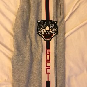 Gucci Tiger Patch Sweatpants
